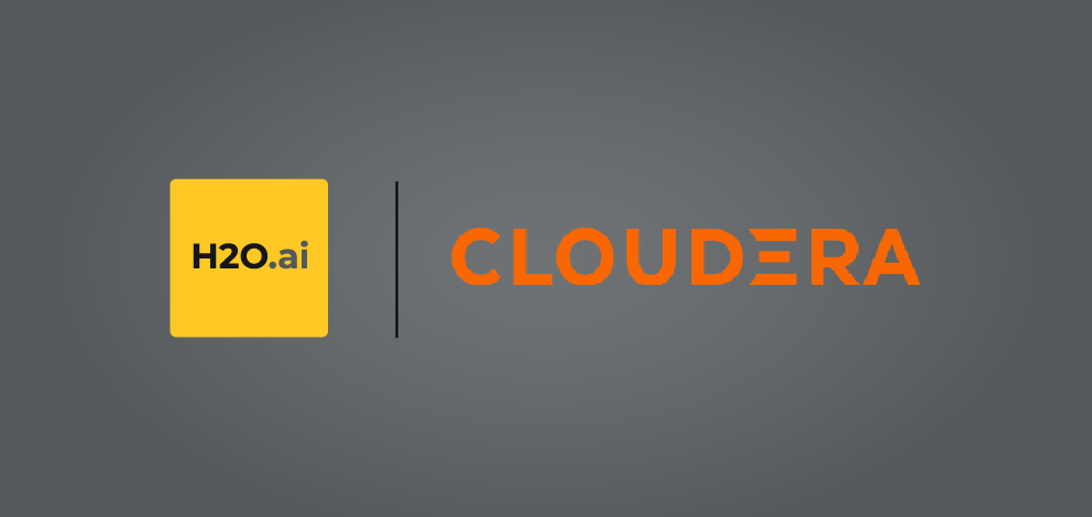 H2Oai.cc and cloudera logo lockup